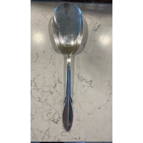 1961 El California Serving Spoon & Fork Set Wm William Rogers Mfg Co. 9" Art Dec - Picture 9 of 16